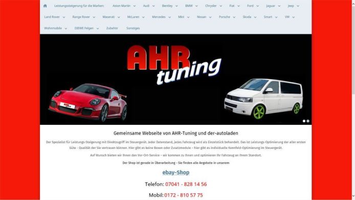 frankencom Webdesign AHR Auto Tuning 