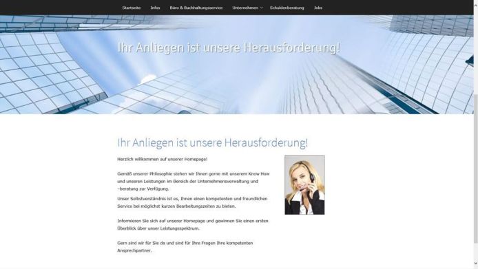 frankencom Webdesign Unternehmensverwaltung