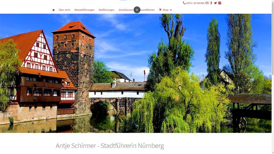 frankencom Webdesign Stadtführungen Nürnberg